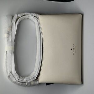 kate spade Crossbody Saffiano Leather Meringe Sadie